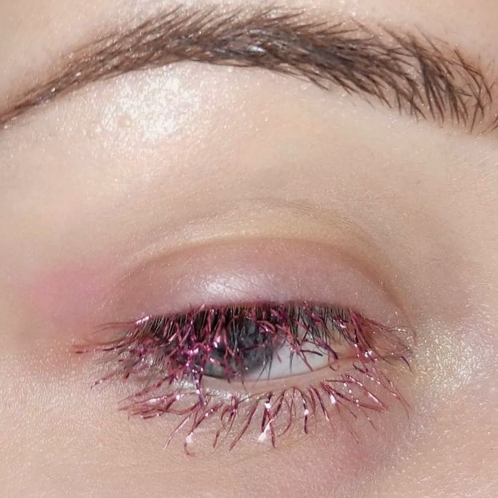 Tinsel Lashes Are the Latest Festive Holiday Beauty Trend You Need to Try