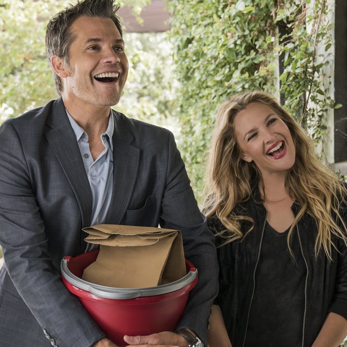 Drew Barrymore, Timothy Olyphant, and Netflix Helped a Fan Propose to His Girlfriend
