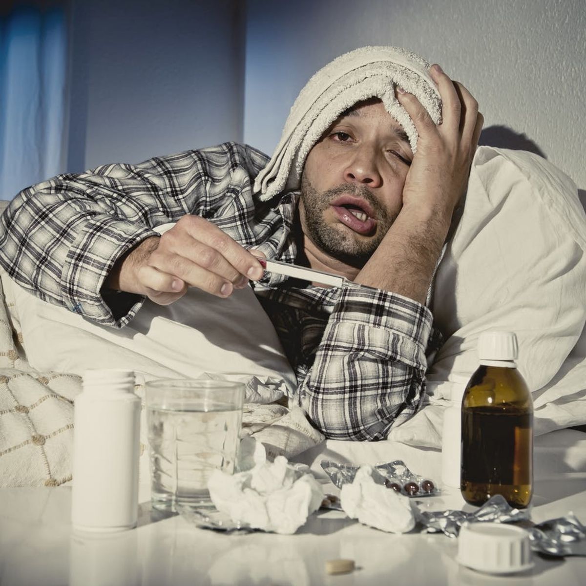 A Goofy New Study Says ‘Man Flu’ Is Real