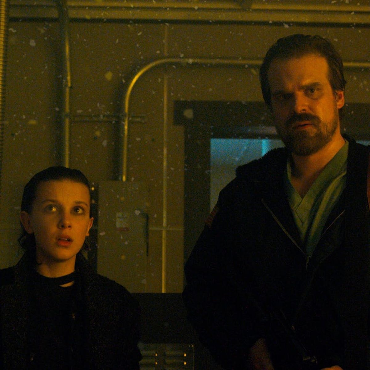 The ‘Stranger Things’ Kids Had the Sweetest Reactions to David Harbour’s Golden Globe Nomination