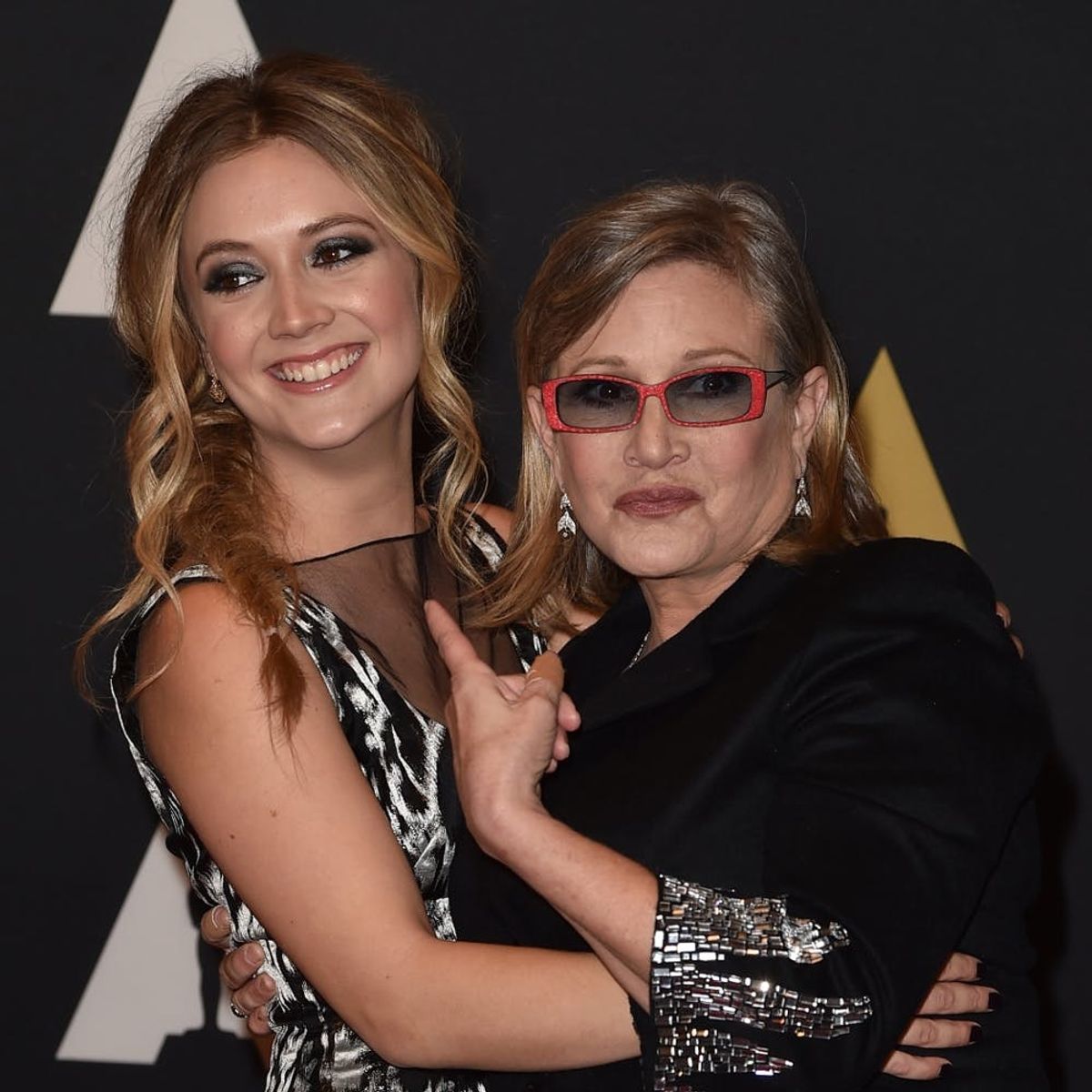 Billie Lourd’s Hair at the ‘Star Wars’ Premiere Was a Touching Tribute to Her Mom Carrie Fisher
