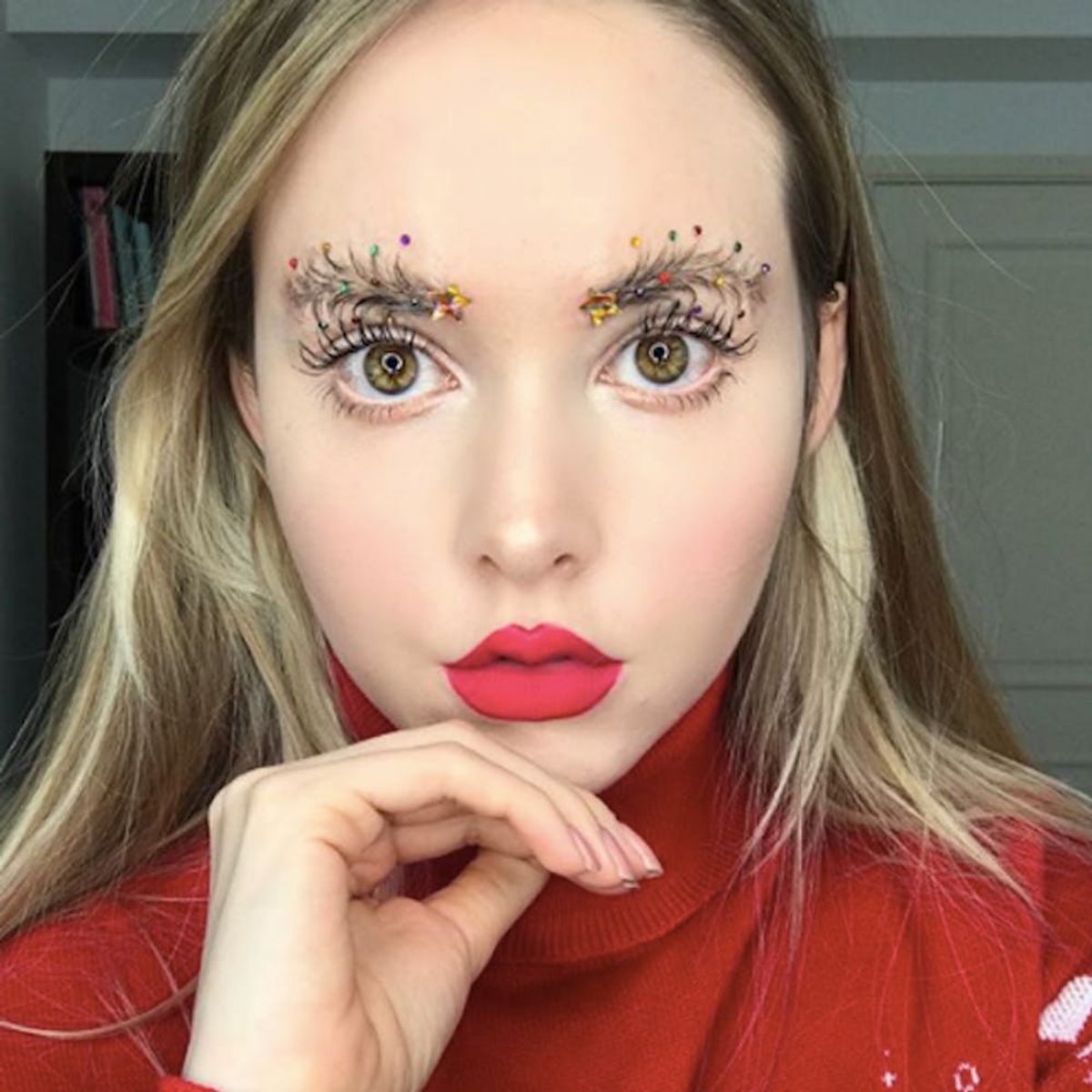 Christmas Tree Brows Are the Festive Beauty Trend You Didn’t Know You Needed