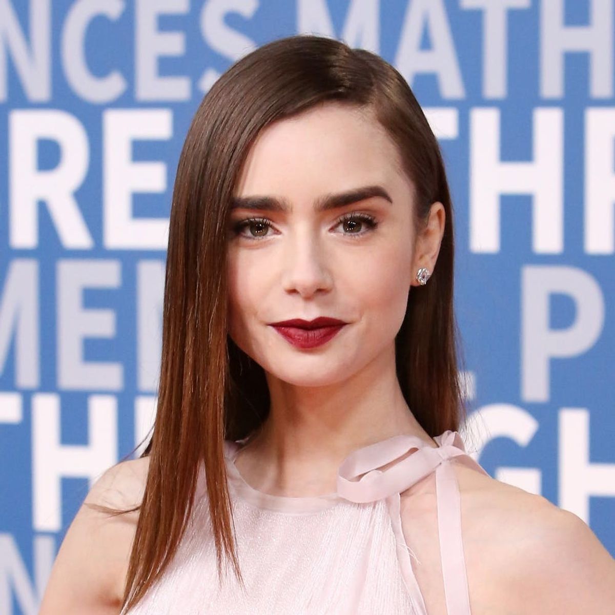See the Major Tress Transformation Lily Collins Made Overnight