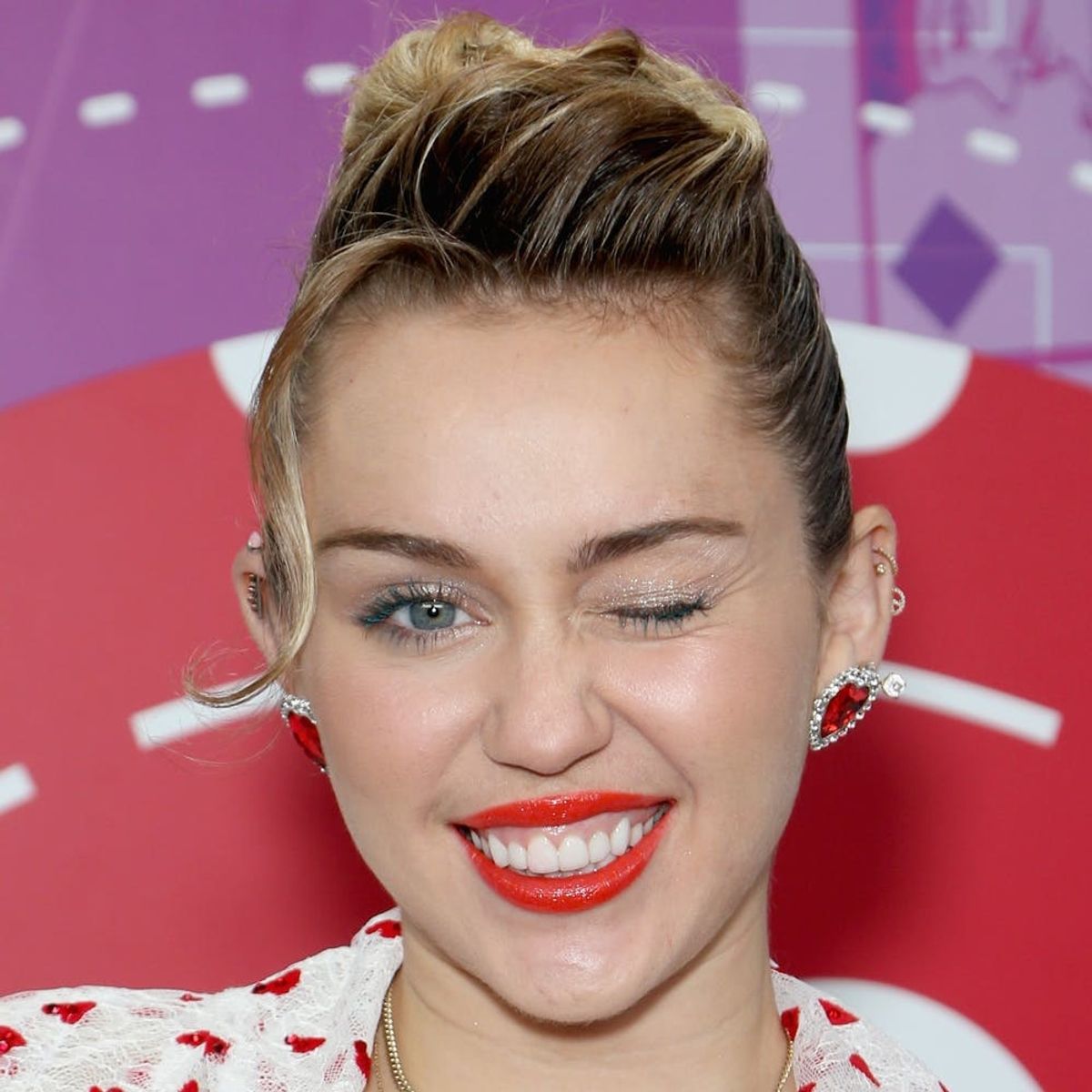 Miley Cyrus’ Converse Sneaker Collab Is Fit for a Unicorn Glitter Queen