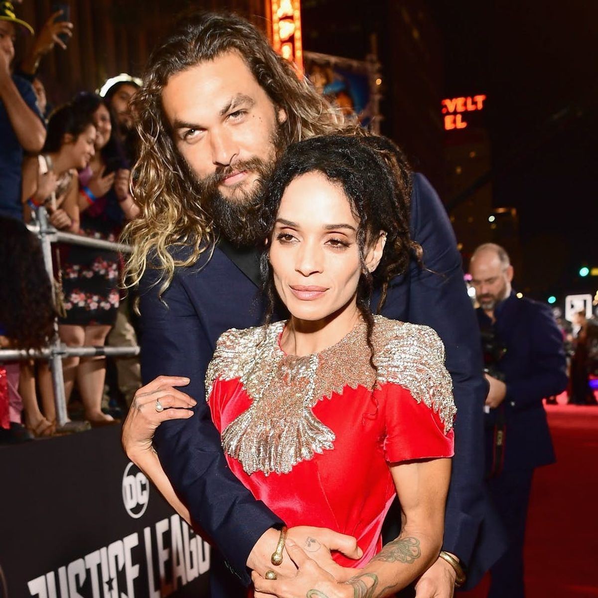 Jason Momoa and Lisa Bonet Show off Their Unconventional Wedding Bands on the Red Carpet