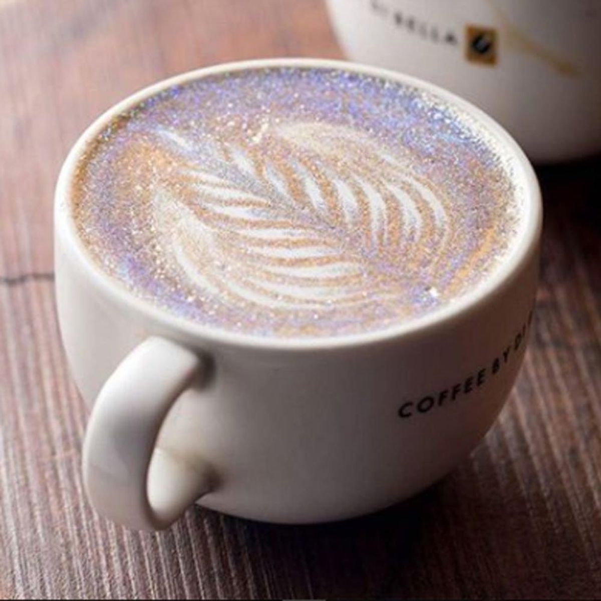 These Glittery Cappuccinos Are Totally MAGICAL