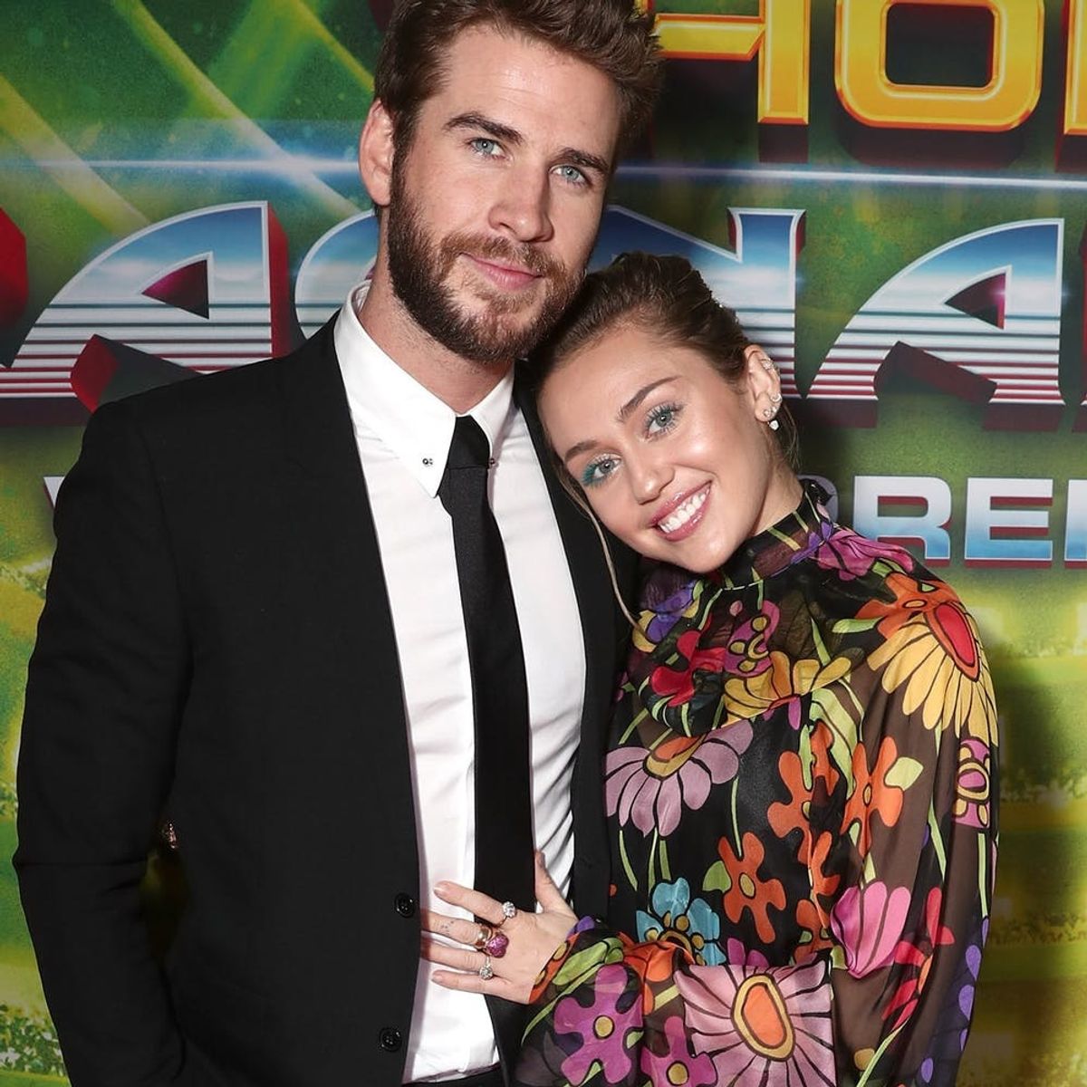 *This* Is Why Miley Cyrus and Liam Hemsworth Were Sporting Those Matching Rings 