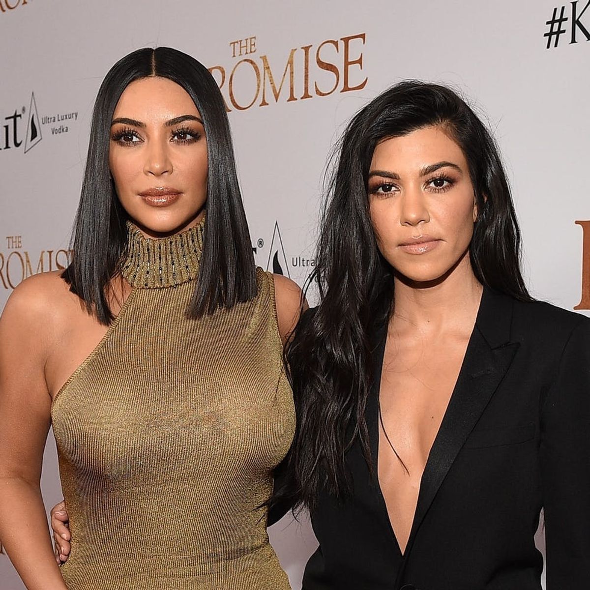 Kim Kardashian West and Kourtney Kardashian Just Pulled Off the Most Epic Couples’ Costume Ever