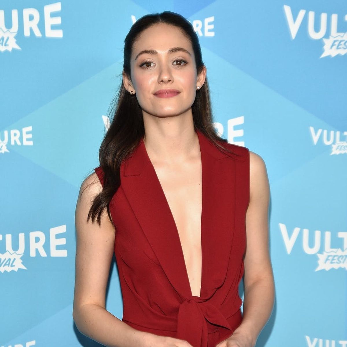 Emmy Rossum’s New Lob Haircut Is the Perfect Fall ‘Do