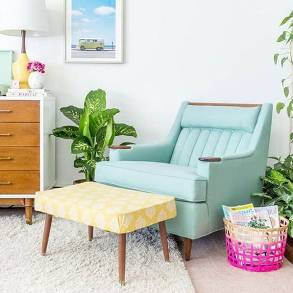 13 Mid-Century Modern Furniture Makeovers You Have to See to Believe