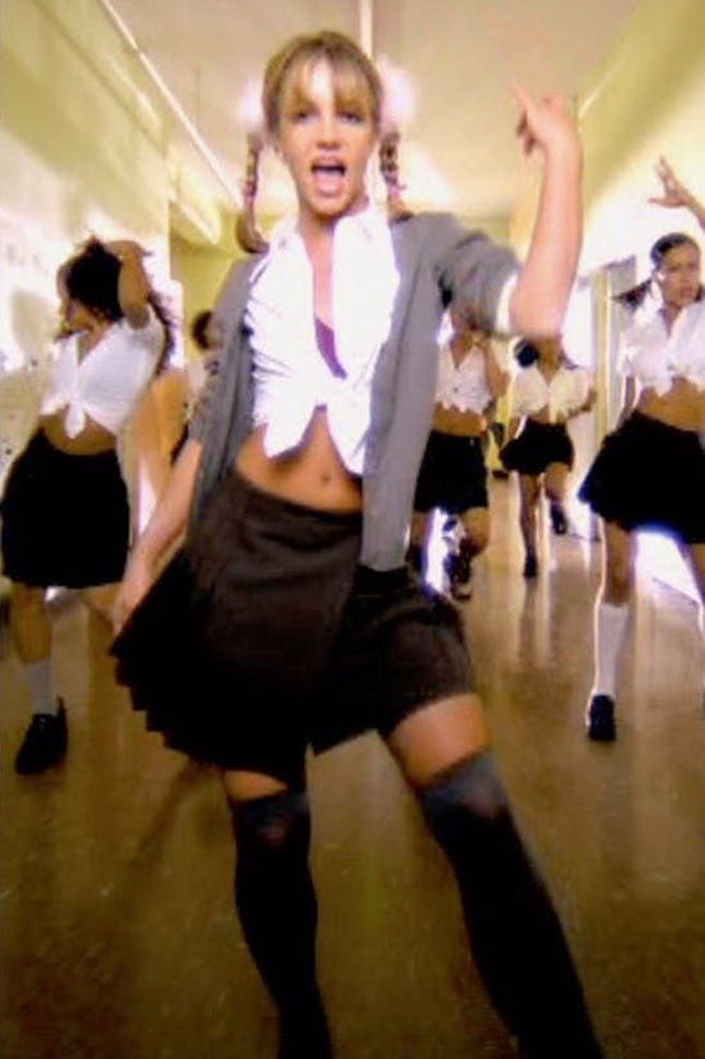 Britney Spears Revives Iconic Schoolgirl Look! - Brit + Co