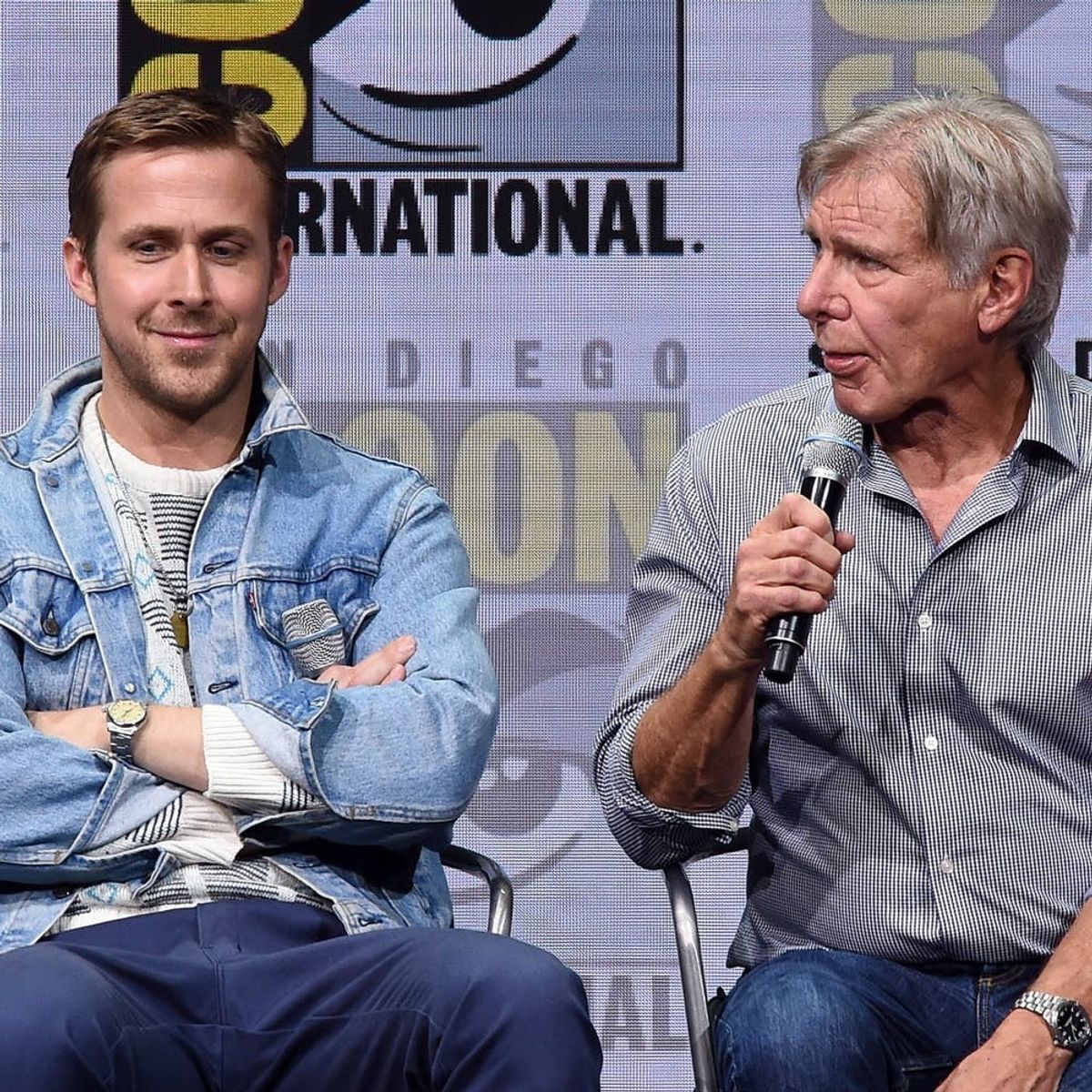 Watch Harrison Ford Repeatedly Forget Ryan Gosling’s Name and Just Try Not to Laugh