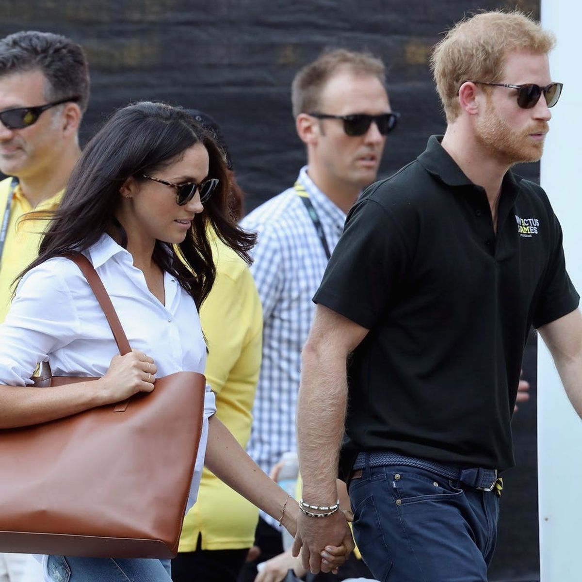 Prince Harry and Meghan Markle Hold Hands at First Official Public Appearance Together