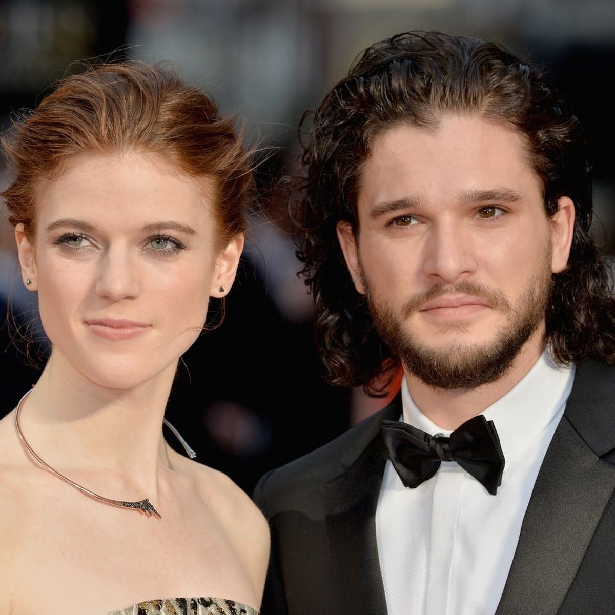 Jon Snow and Ygritte — Er, Kit Harington and Rose Leslie Are Engaged!
