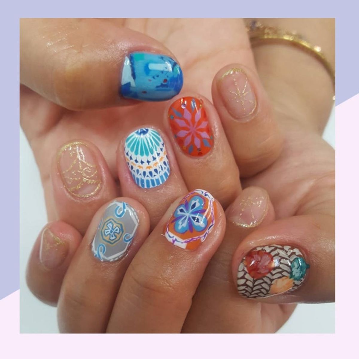 Moroccan-Inspired Nails Are Taking Over Instagram Right Now