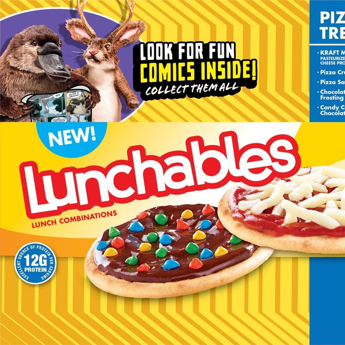 ’90s Kids, Rejoice: Lunchables Is Re-Launching Pizza and Treatza