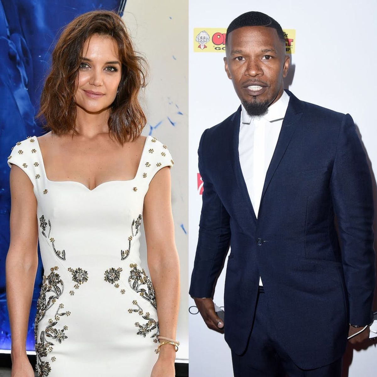 PDA Alert! Katie Holmes and Jamie Foxx Were Spotted Holding Hands on the Beach