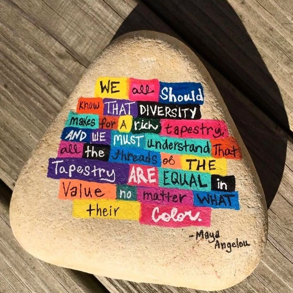 The Kindness Rocks Project Helps People Find Uplifting Messages in Unexpected Places