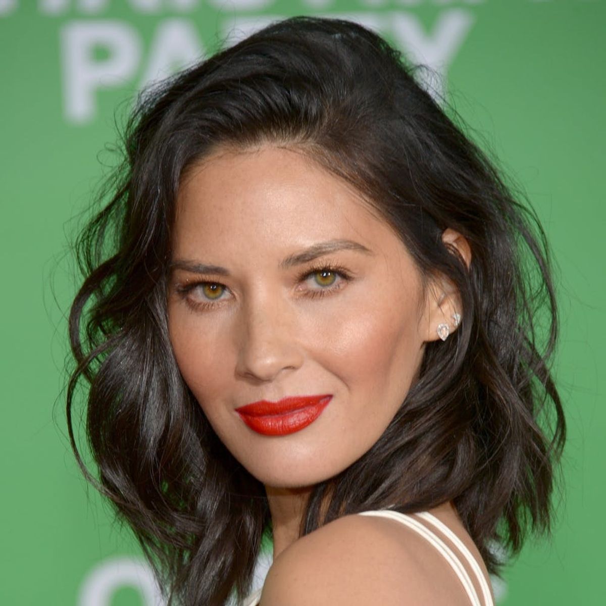 Olivia Munn’s Wine-Colored Lips Are Getting Us Excited for Fall Already