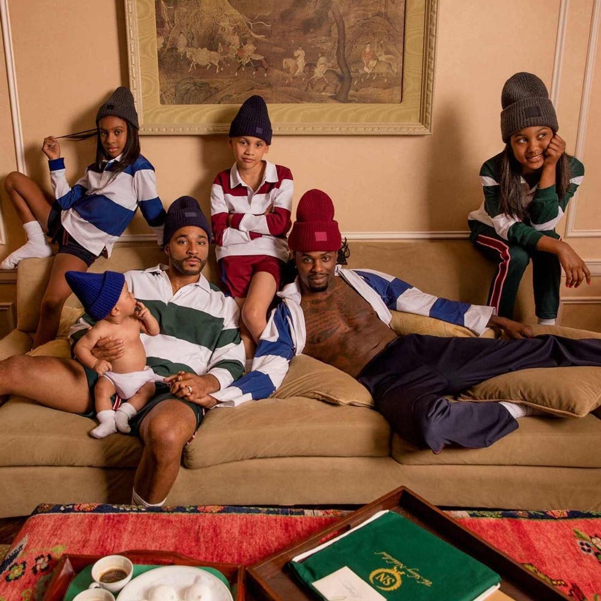 Those Instagram-Famous Dads and Their 4 Kids Get Tapped for Fashion Campaign
