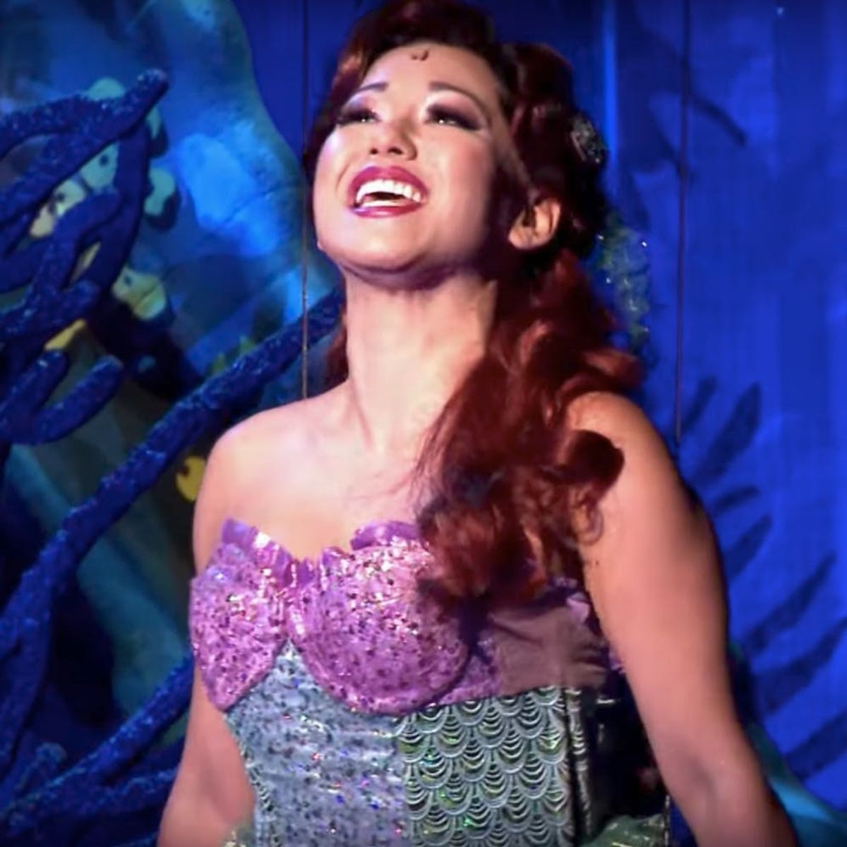 This Little Mermaid Star Has a Message for Critics Who Say Ariel Can’t Be Asian