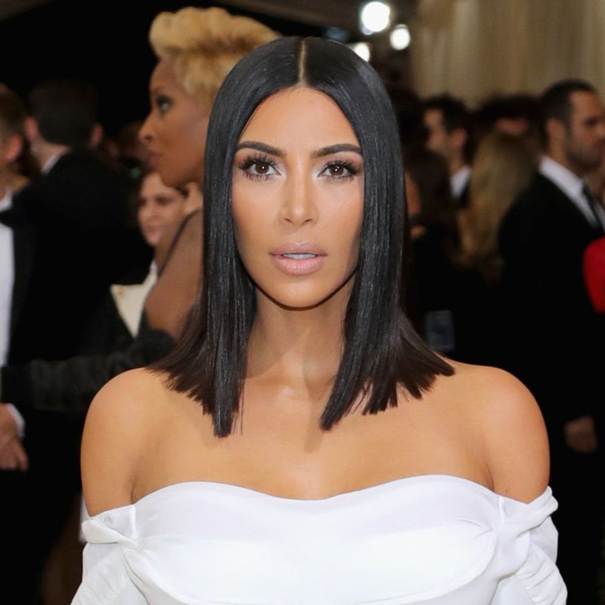 Kim Kardashian Wore the Most Glittery, Naked Bodysuit of All Time