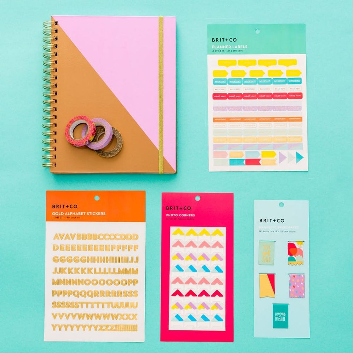 The Perfectionist’s Guide to the Brit + Co Planner Line