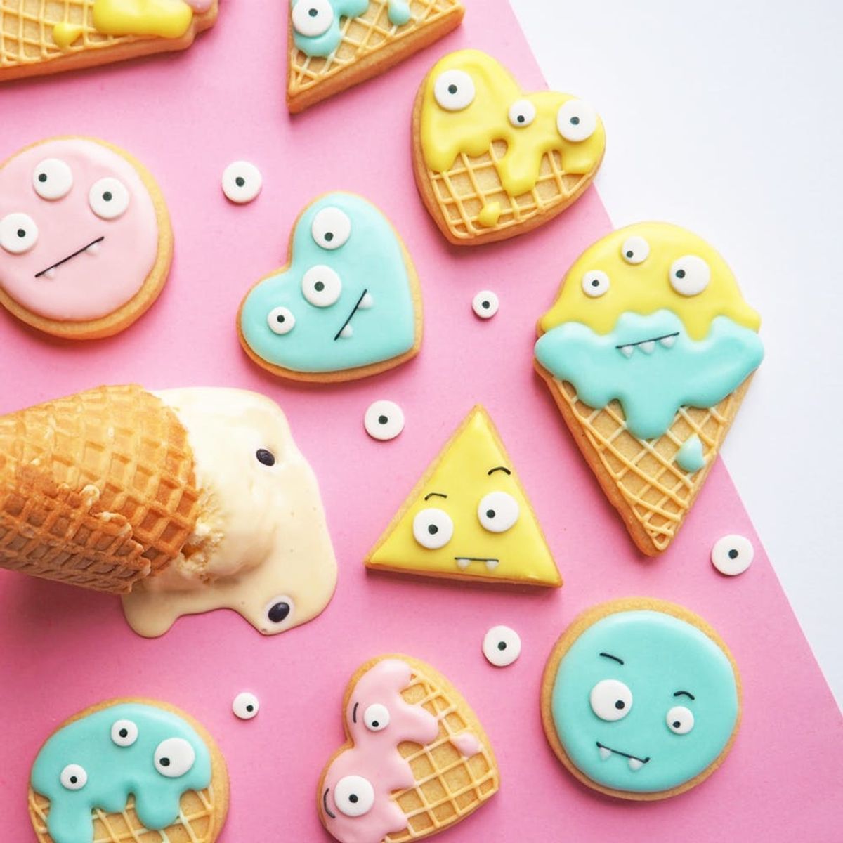Sink Your Teeth into These Monster Eye-Scream Cookies
