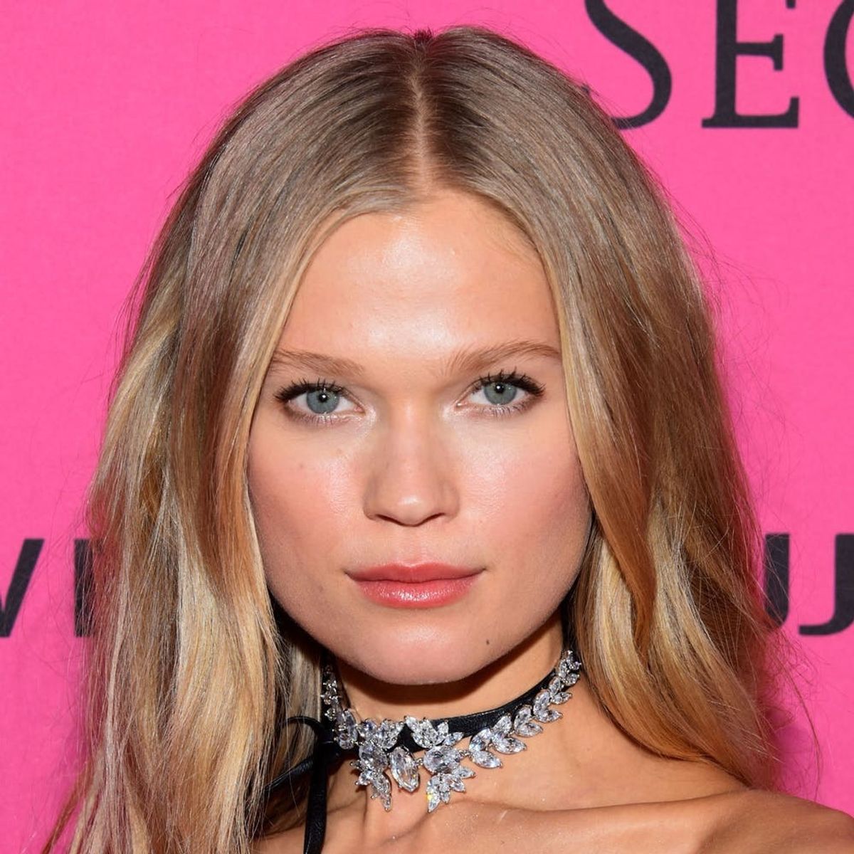 You Need to See This Victoria’s Secret Model’s 2-in-1 Wedding Dress