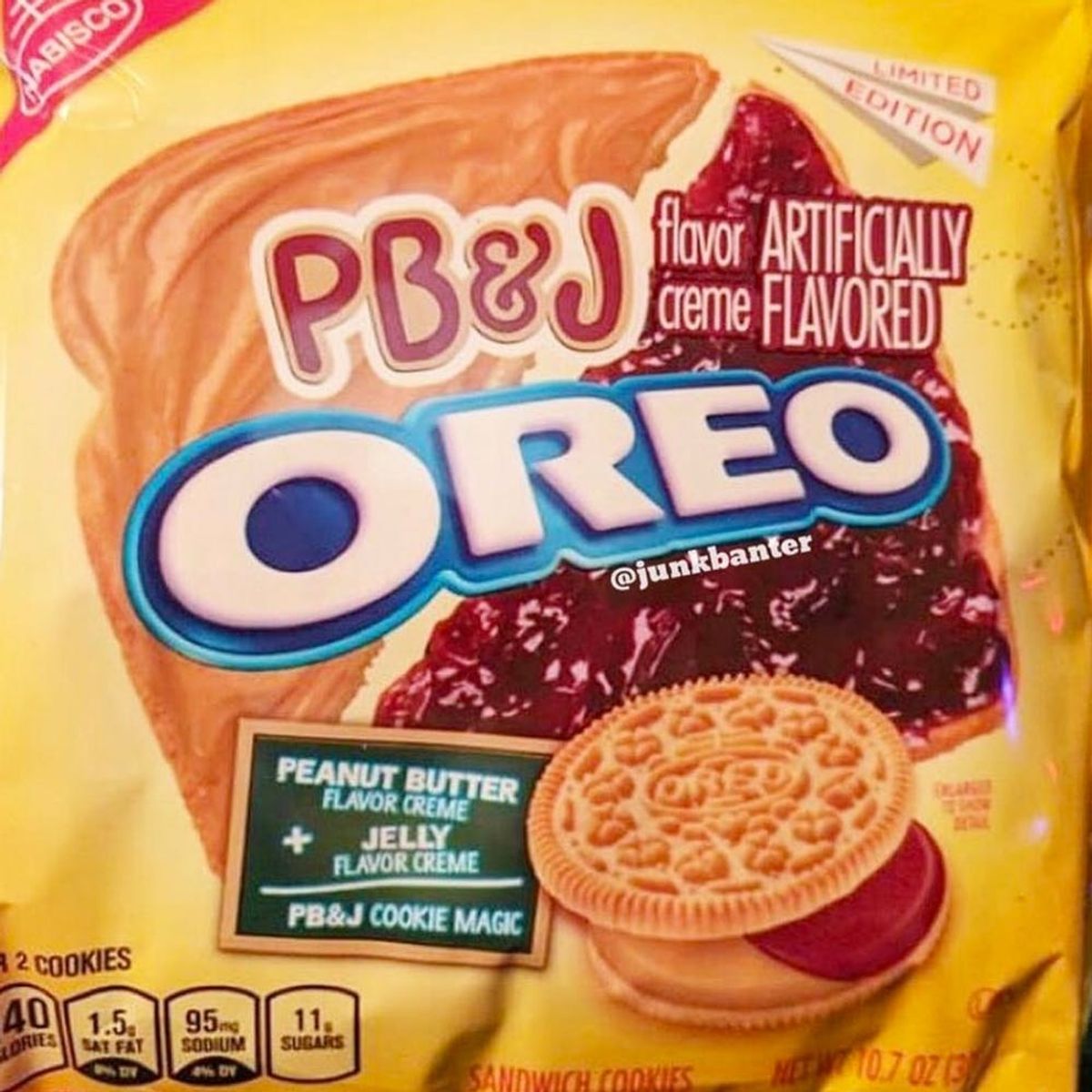 Peanut Butter and Jelly Oreos Are Here and It’s Glorious