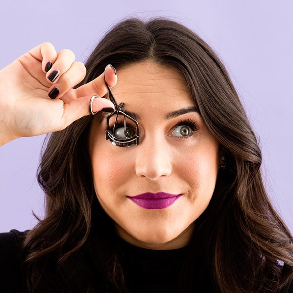We Tried the Bizarre Lower Lash Curling Hack That Took Over Instagram