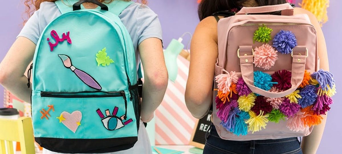 Make These 2 Backpack DIYs for the Best Back-to-School Season - Brit + Co