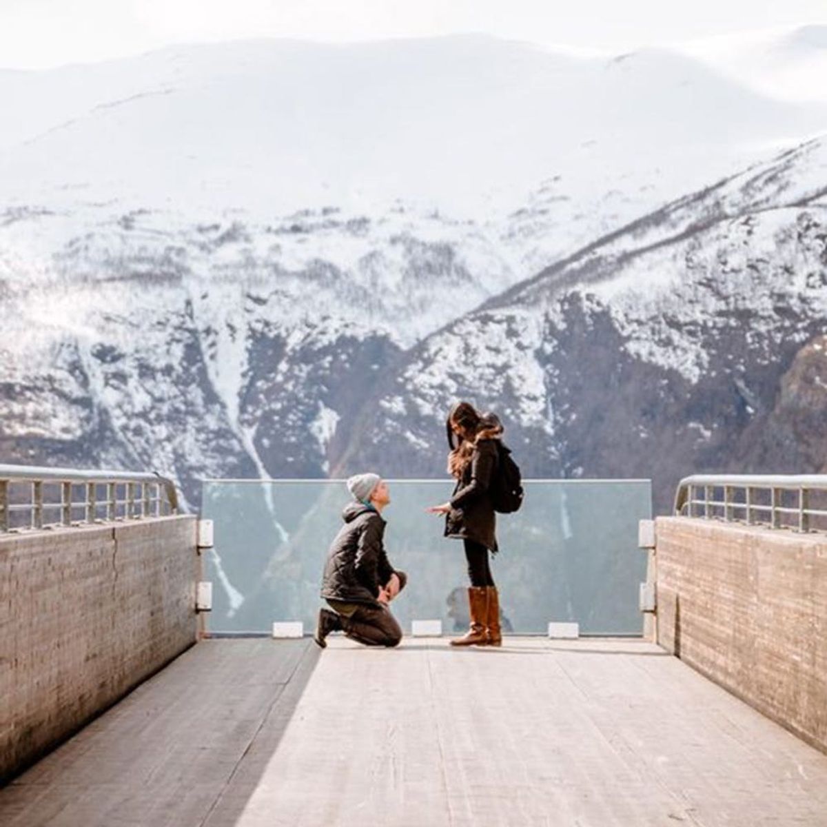 10 Mountaintop Proposals That Will Take Your Breath Away