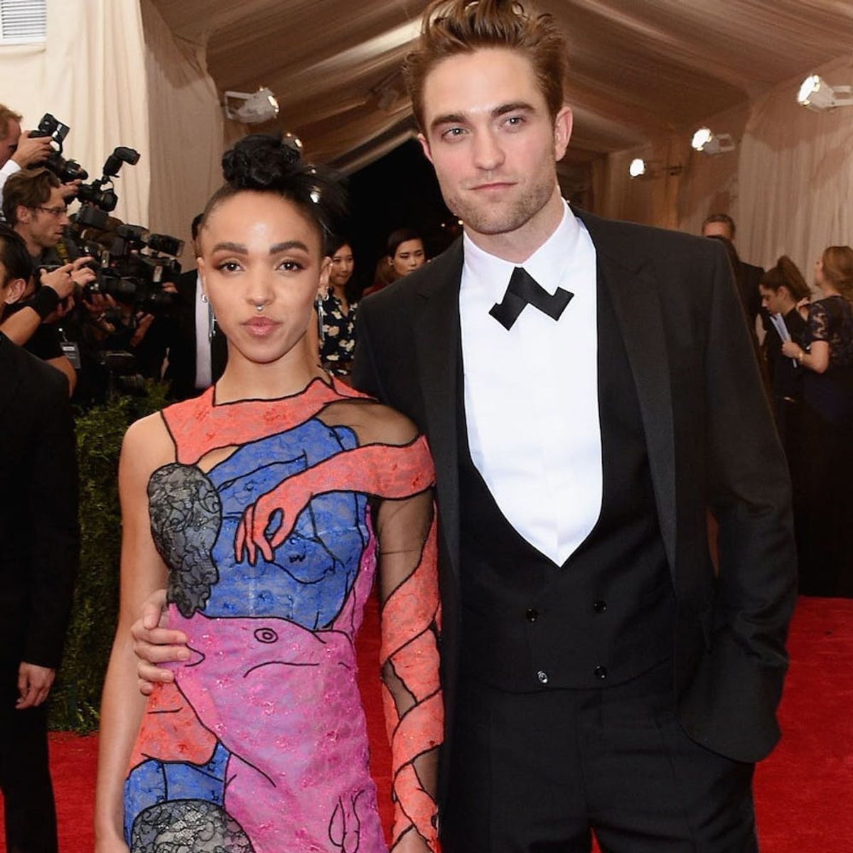 Robert Pattinson Says He’s “Kind of” Engaged to FKA Twigs