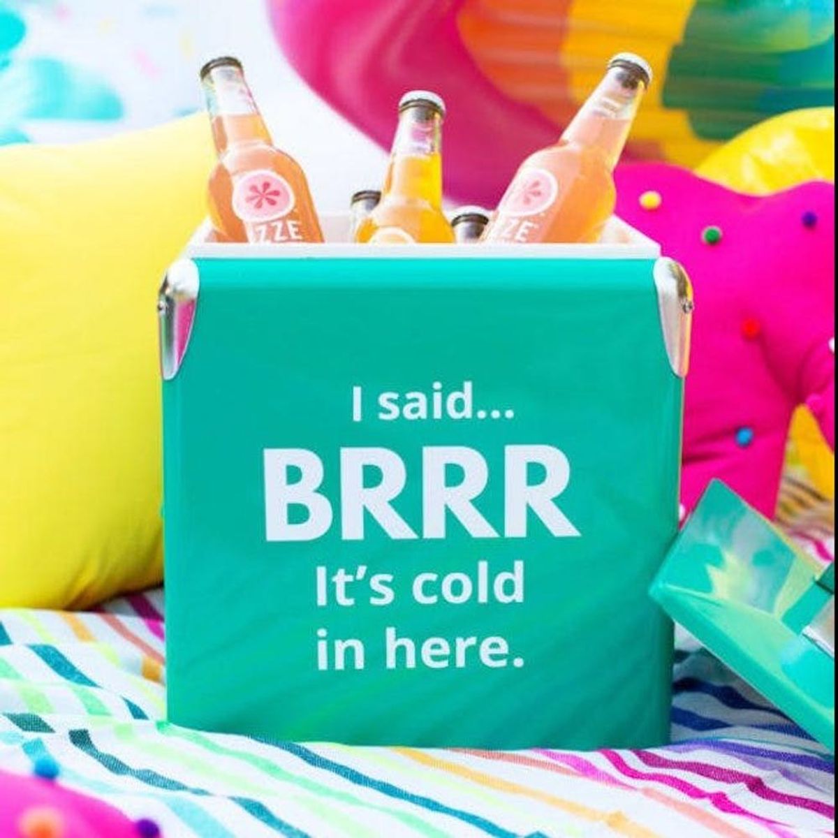 9 Colorful DIY Coolers That Will Bring the Party This Summer
