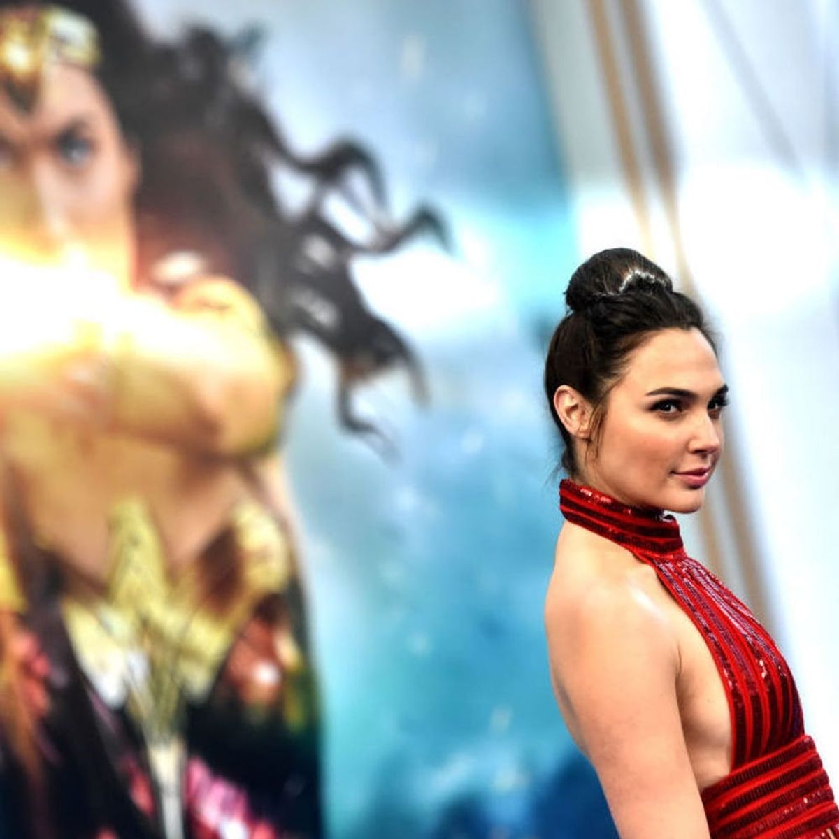 Gal Gadot Comforting a Little Girl Dressed As Wonder Woman Will Give You ALL the Feels