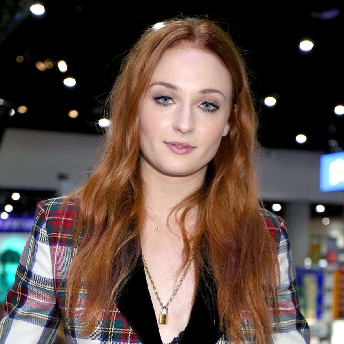 Sophie Turner’s Plaid Pantsuit Totally Has Us Flashing Back to “Clueless”