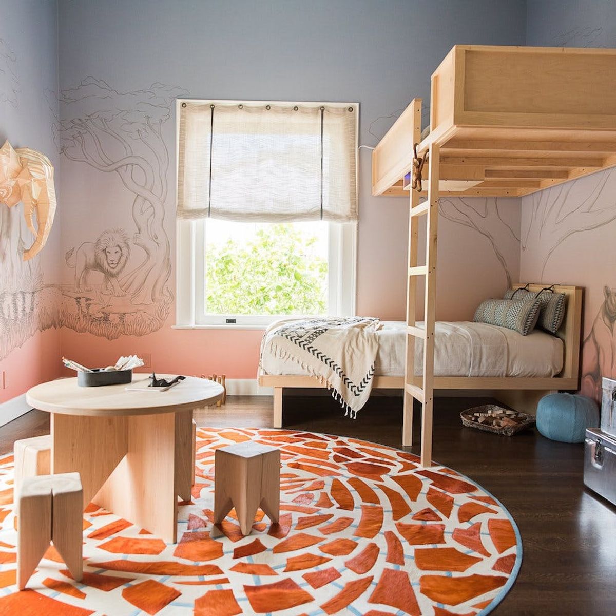 This Safari-Themed Kids Room Is Cool Enough for Adults