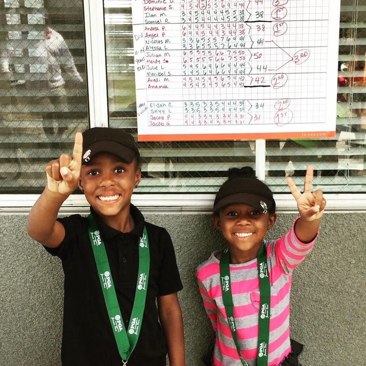 These Adorable Kid Sisters Are Being Called the “Venus and Serena” of Golf