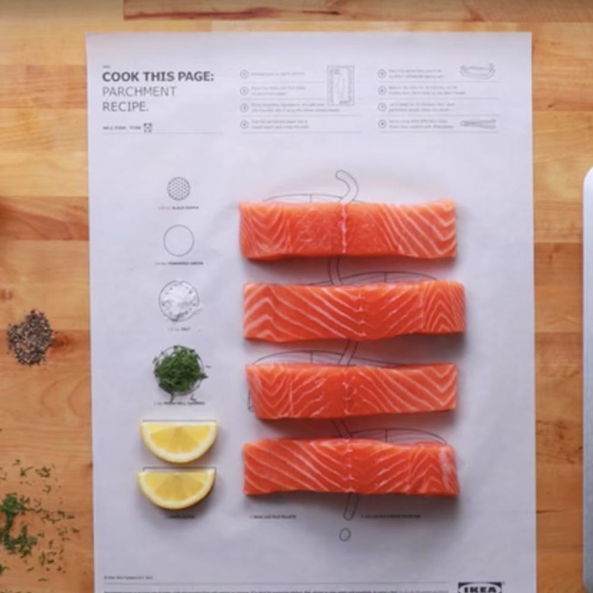 Ikea’s “Cook This Page” Makes Cooking New Recipes Easier Than Ever Before