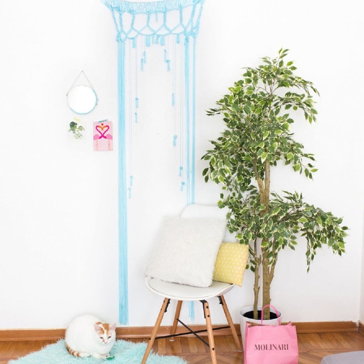 This Urban Outfitters-Inspired Boho Macrame Portal Is Surprisingly Cheap and Easy to Make
