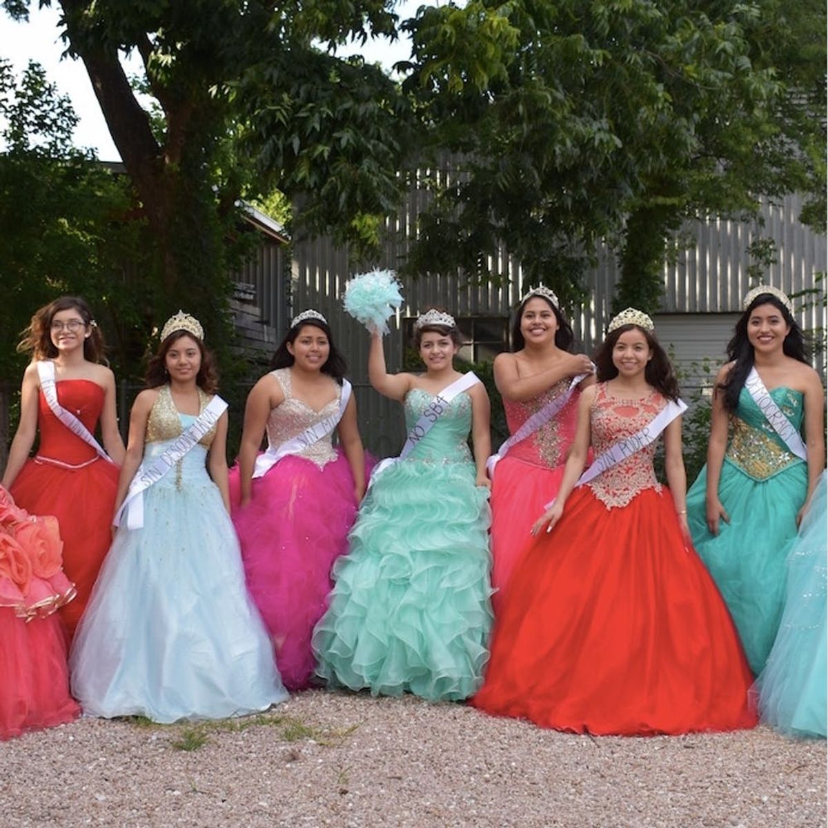 These Texas Teens Are Protesting Their State in Quinceañera Gowns