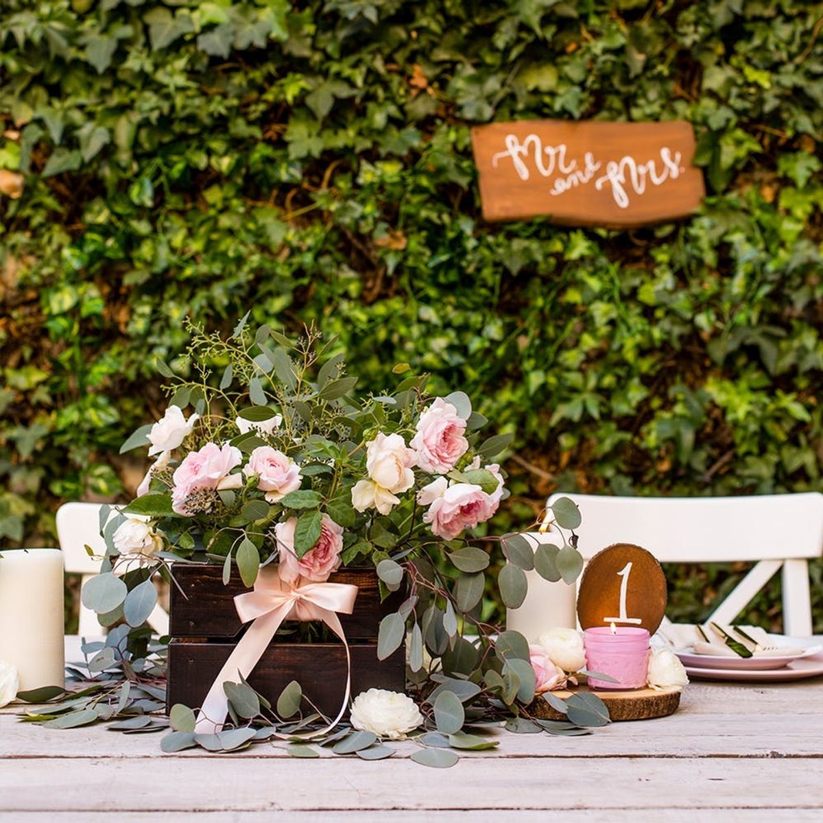 Three Easy DIY Projects for the Most Romantic Sweetheart Wedding Table