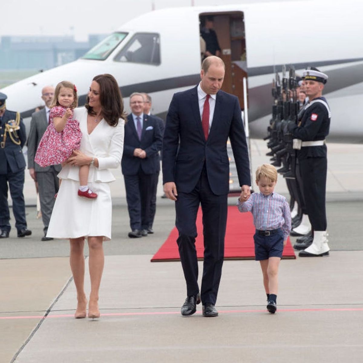 These Photos of Prince George and Princess Charlotte on Tour Are Heart-Meltingly Adorable