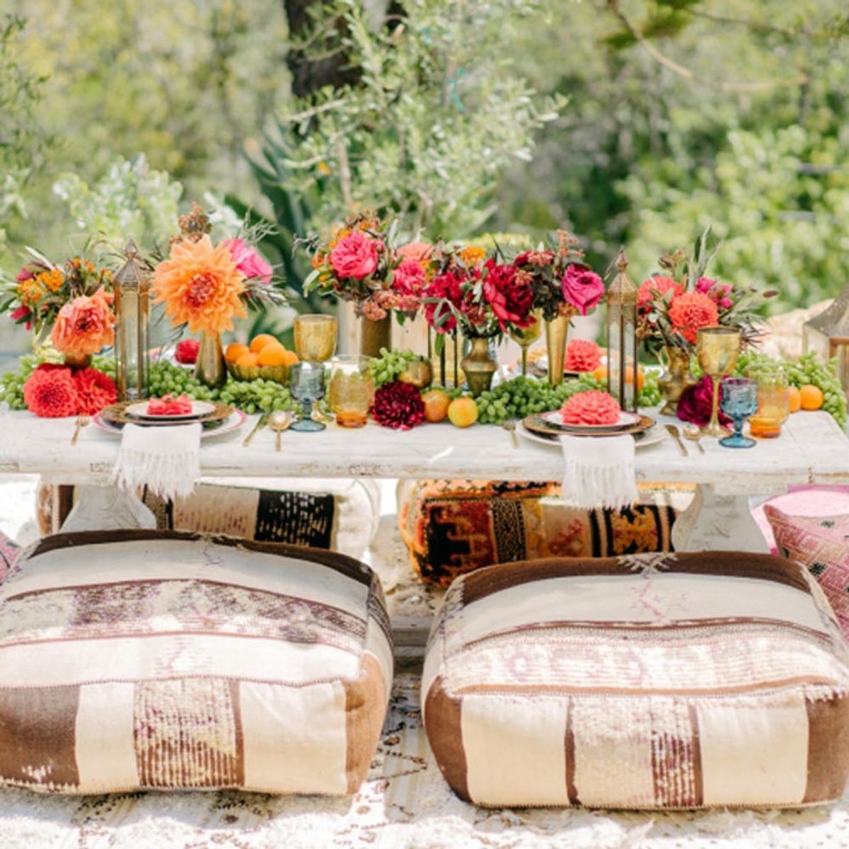Love Outdoor Lounging? This New Boho Party Trend Is for YOU