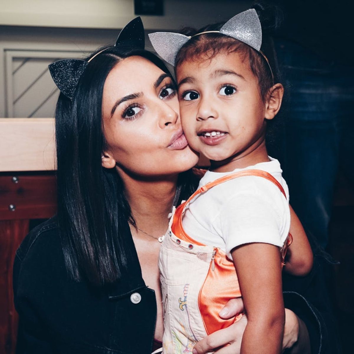 Kim Kardashian West Defends Putting Her Daughter in a Dress With a Faux Corset