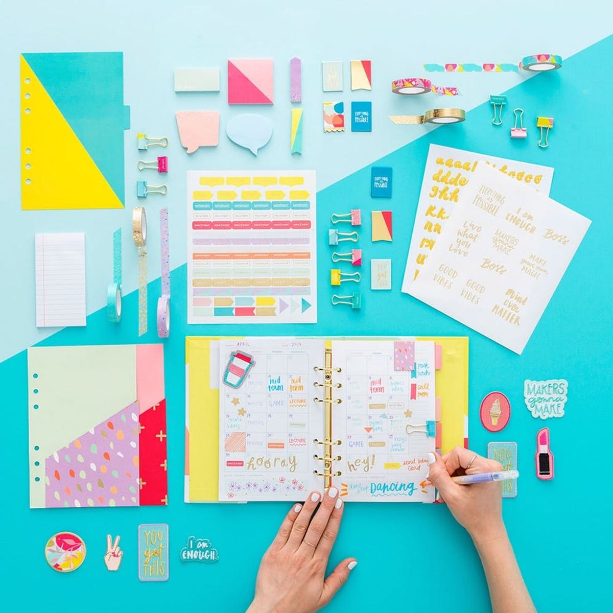Add Personality to Your Planner With These Free Printable Stickers