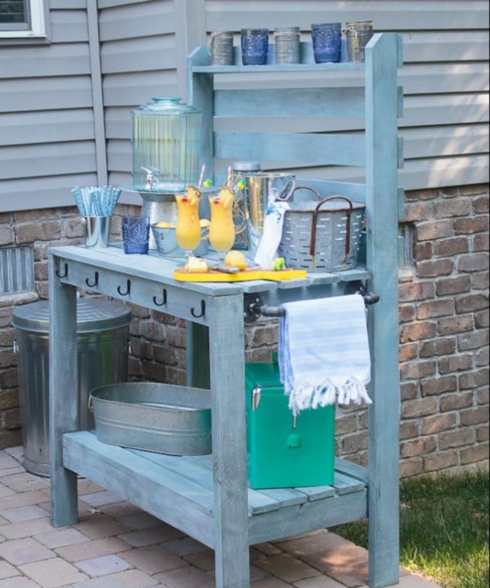 12 Organization Hacks Perfect for the Patio - Brit + Co