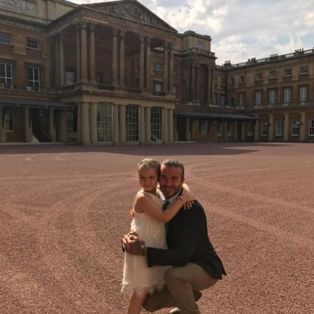 Harper Beckham Celebrated Her Birthday at Buckingham Palace With a Real Princess