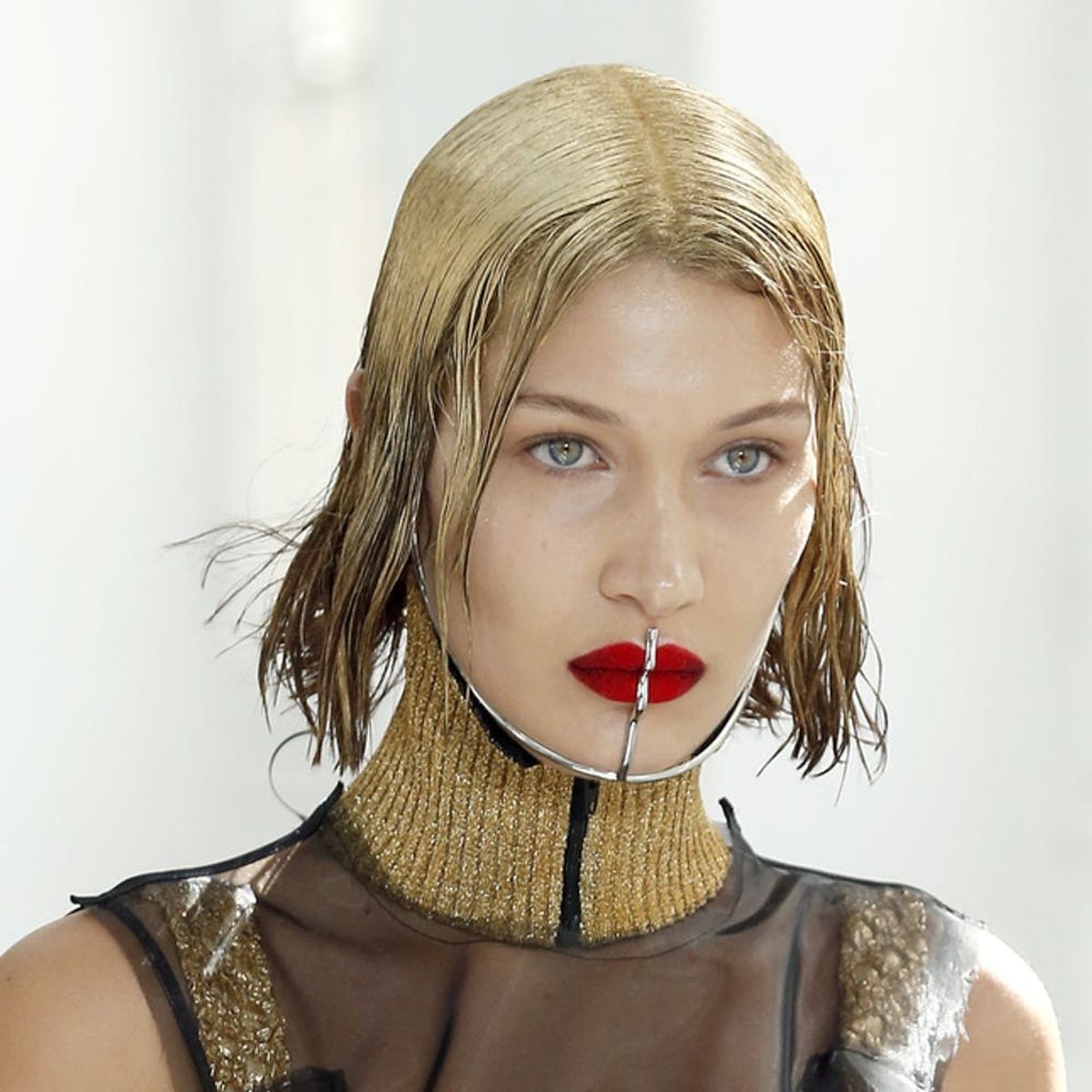 Bella Hadid Used Glitter to Go Blonde and the Result is Gorgeous